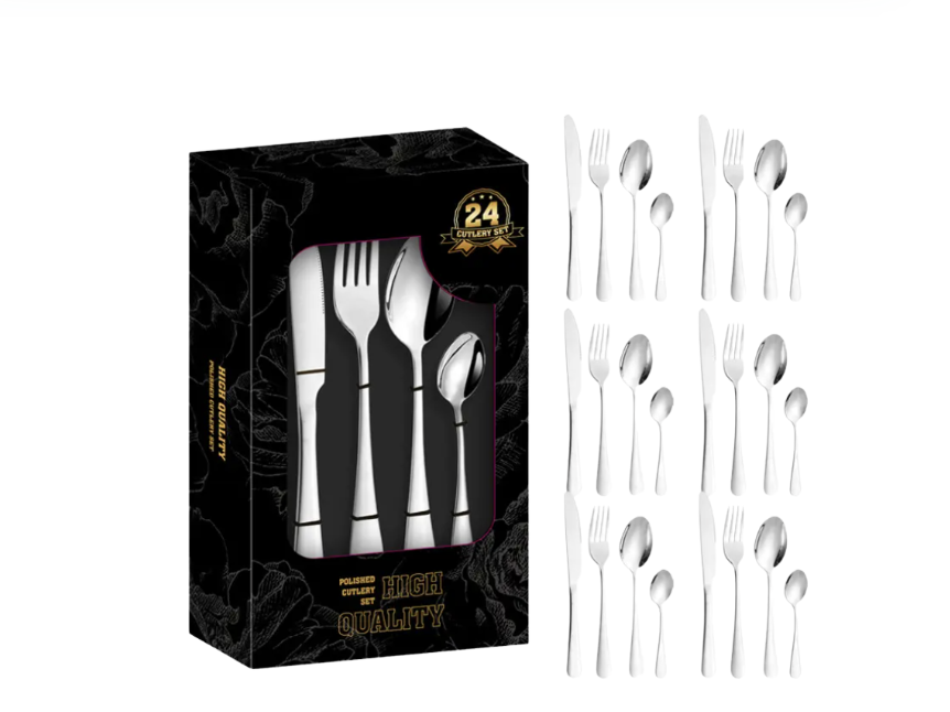 24pc Cutlery