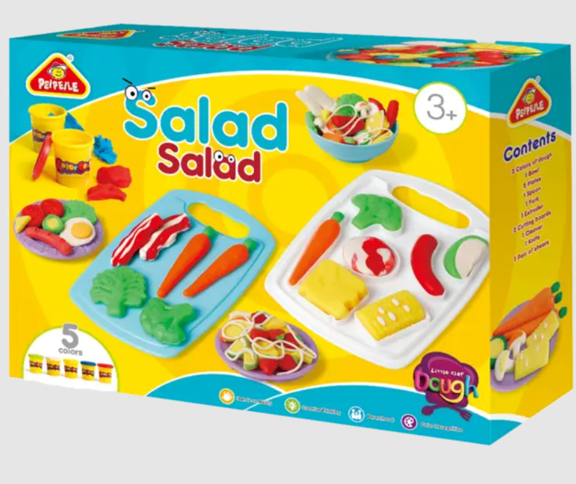 Salad Play Dough Set