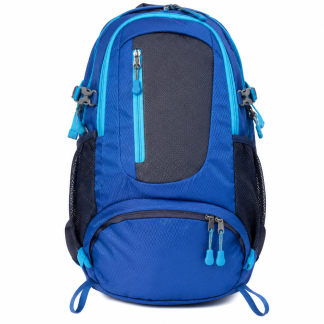Blue & Black Outdoor Backpack