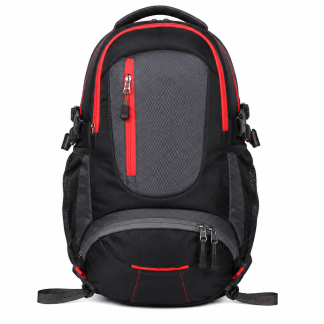 Black & Red Outdoor Backpack
