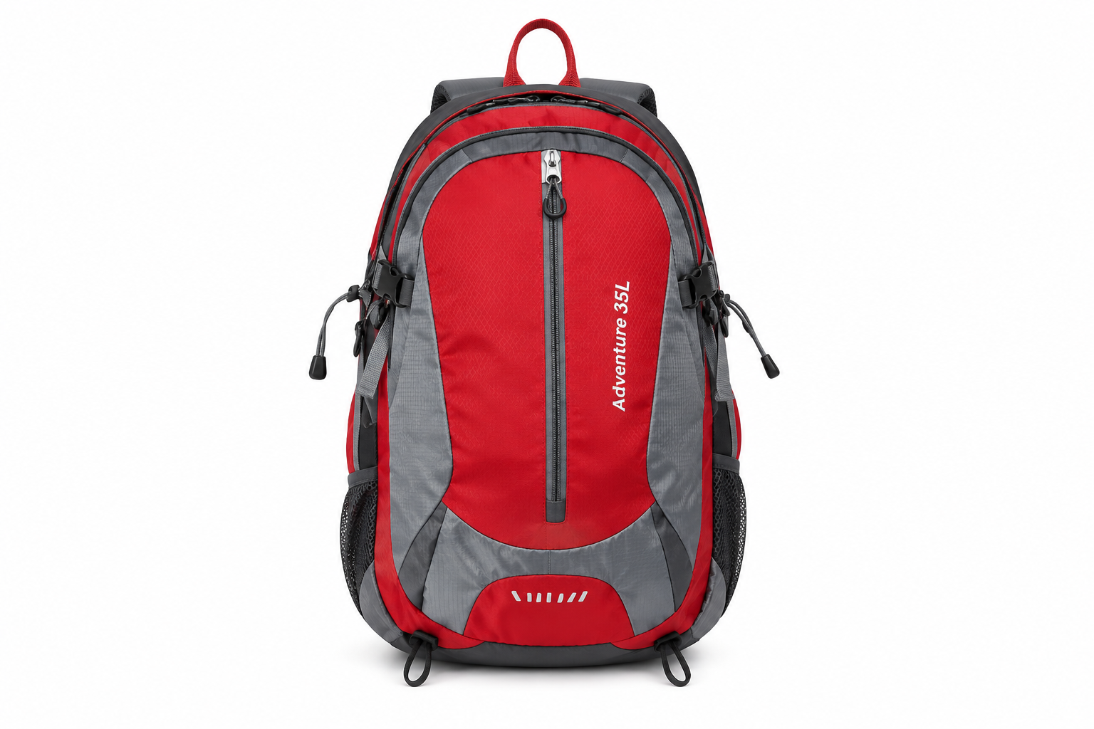 Red & Grey Adventure Backpack