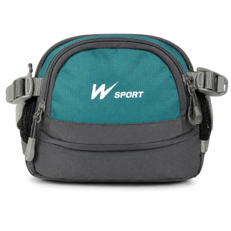 Green & Grey Sport Waist Bag