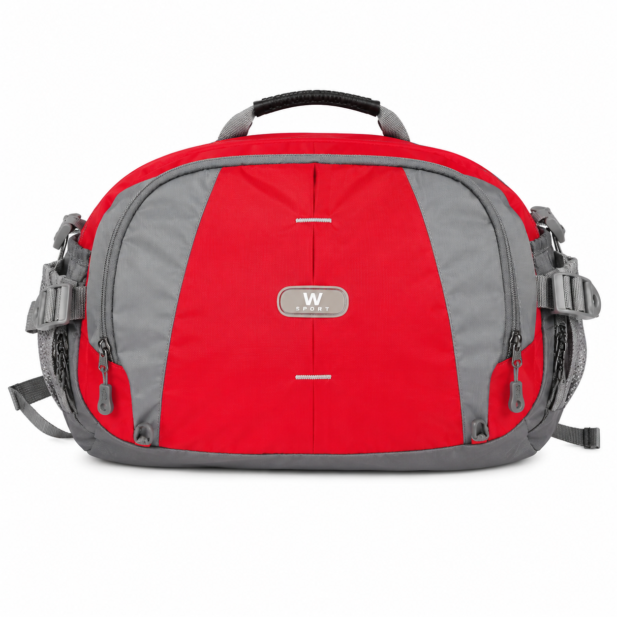 Red & Grey Waist Bag