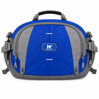 Blue & Grey Waist Bag