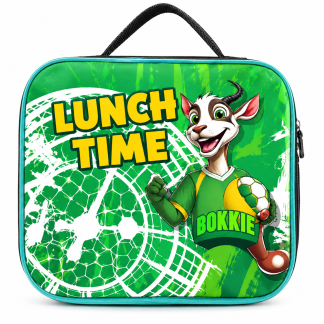 Bokkie Soccer Kids Insulated Lunch Bag – Green