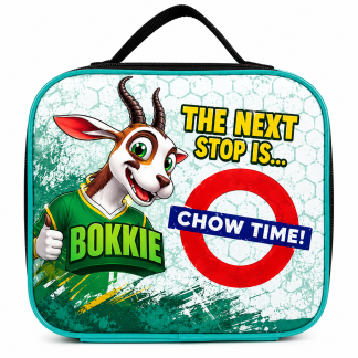 Bokkie Chow Time Kids Insulated Lunch Bag – Green