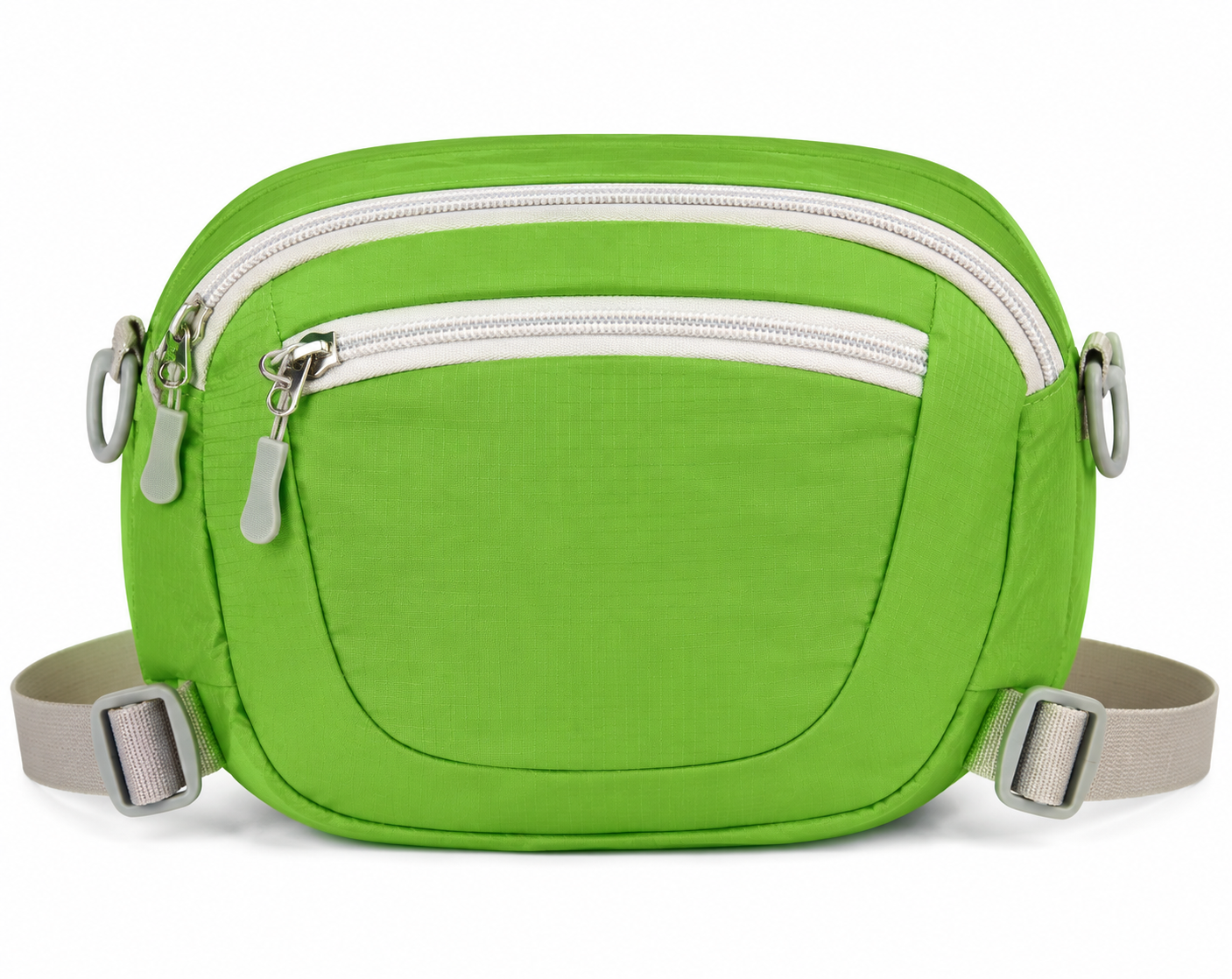 Compact Crossbody Waist Bag – Green