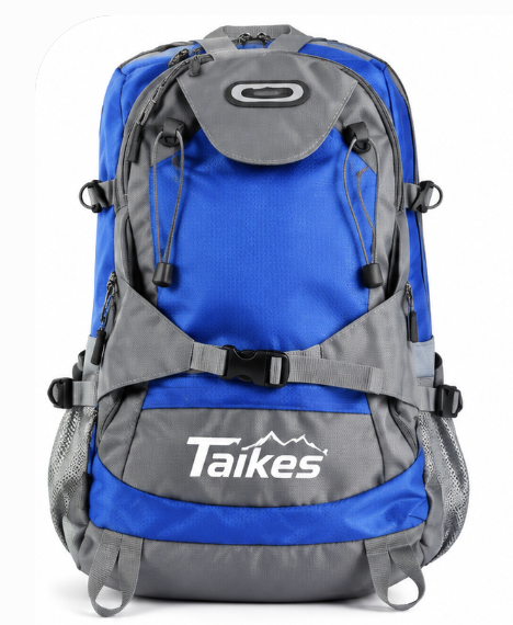 Taikes Outdoor Adventure Backpack – Blue & Grey