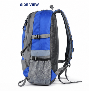 Taikes Outdoor Adventure Backpack – Blue & Grey - Image 2