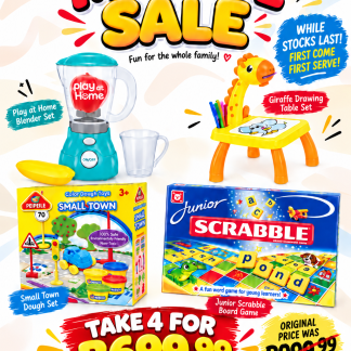 Mega Kids Toy Bundle – 4 Piece Play & Learn Set
